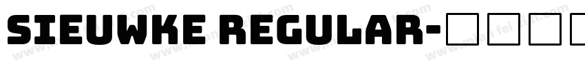 Sieuwke Regular字体转换
